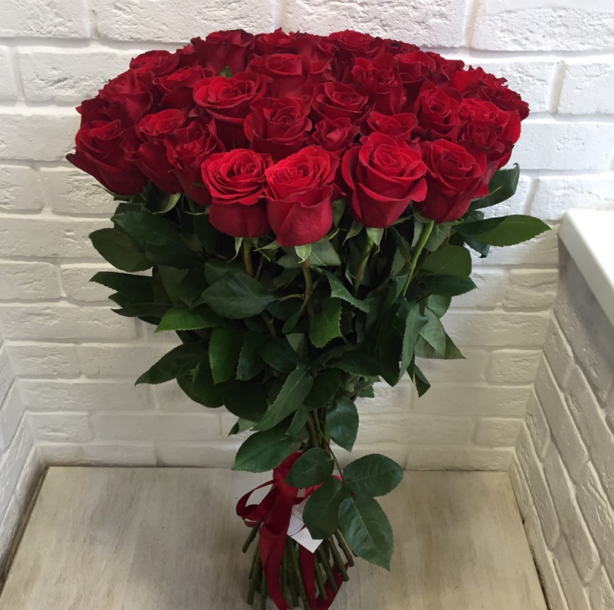 Красные розы Гран При в Новом Карачае Букет Красные розы Гран При в Новом Карачае