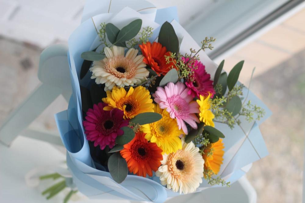 Букет цветов из: Герберы в Новом Карачае