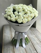Букет 35 Белых роз в Новом Карачае