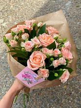 Букет цветов из:  Розы в Новом Карачае