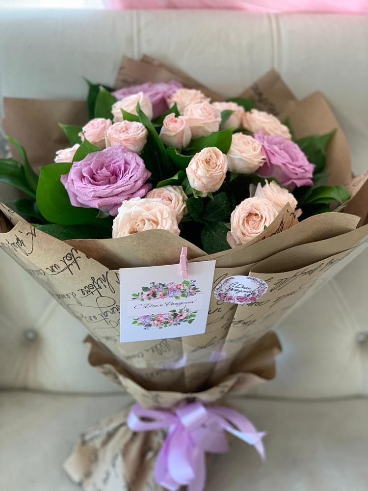 Букет цветов из: Розы в Новом Карачае