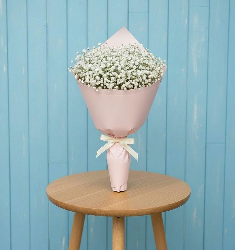 Букет цветов из: Гипсофила в Новом Карачае