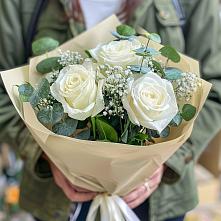 Букет цветов из:  Розы в Новом Карачае