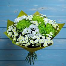 Букет цветов из:  Хризантемы в Новом Карачае