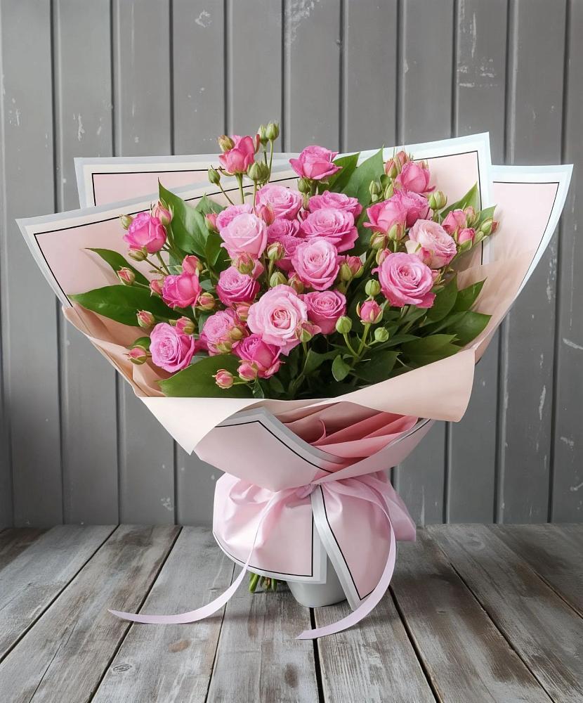 Букет Розовый кустик в Новом Карачае