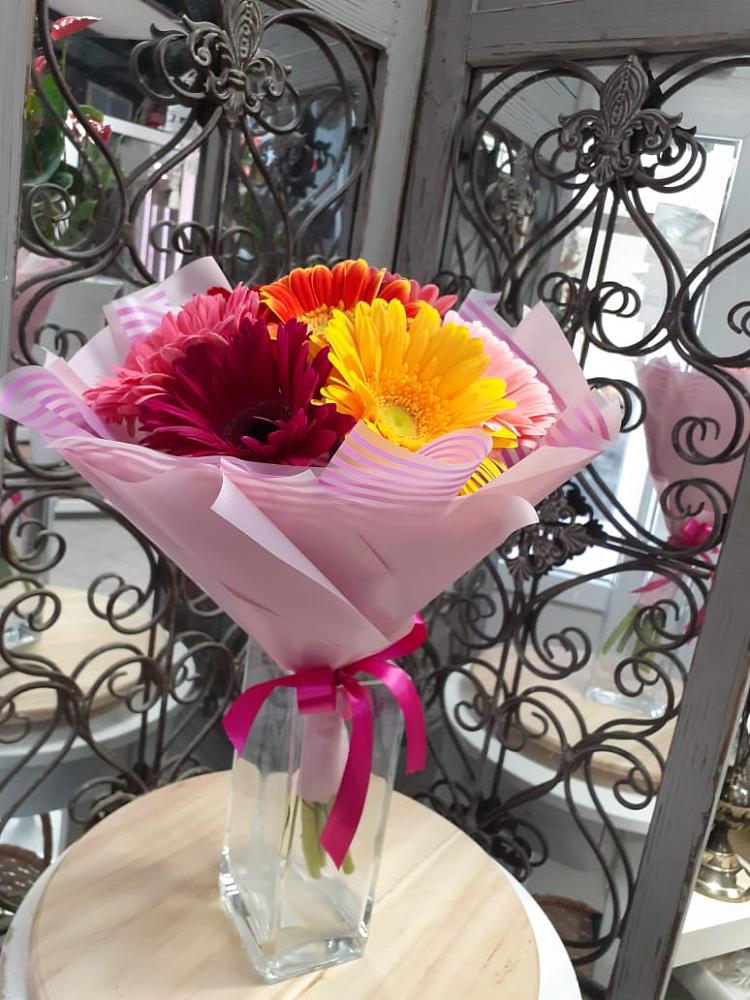 Букет цветов из: Герберы в Новом Карачае