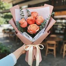 Букет цветов из:  Розы в Новом Карачае