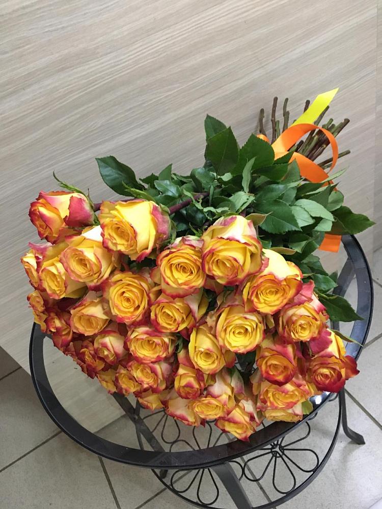 Букет Желтые розы в Новом Карачае