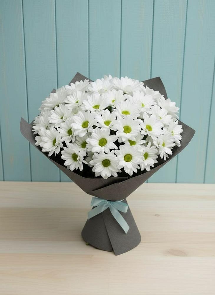 Букет цветов из: Хризантемы в Новом Карачае