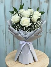 Букет цветов из:  Розы #REPLACE_PRED# Новом Карачае