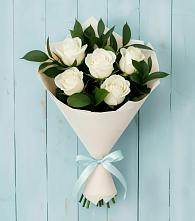 Букет цветов из:  Розы в Новом Карачае