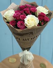 Букет цветов из:  Розы #REPLACE_PRED# Новом Карачае