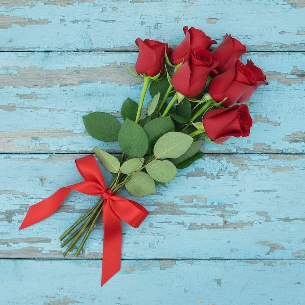 Букет Красные розы в Новом Карачае