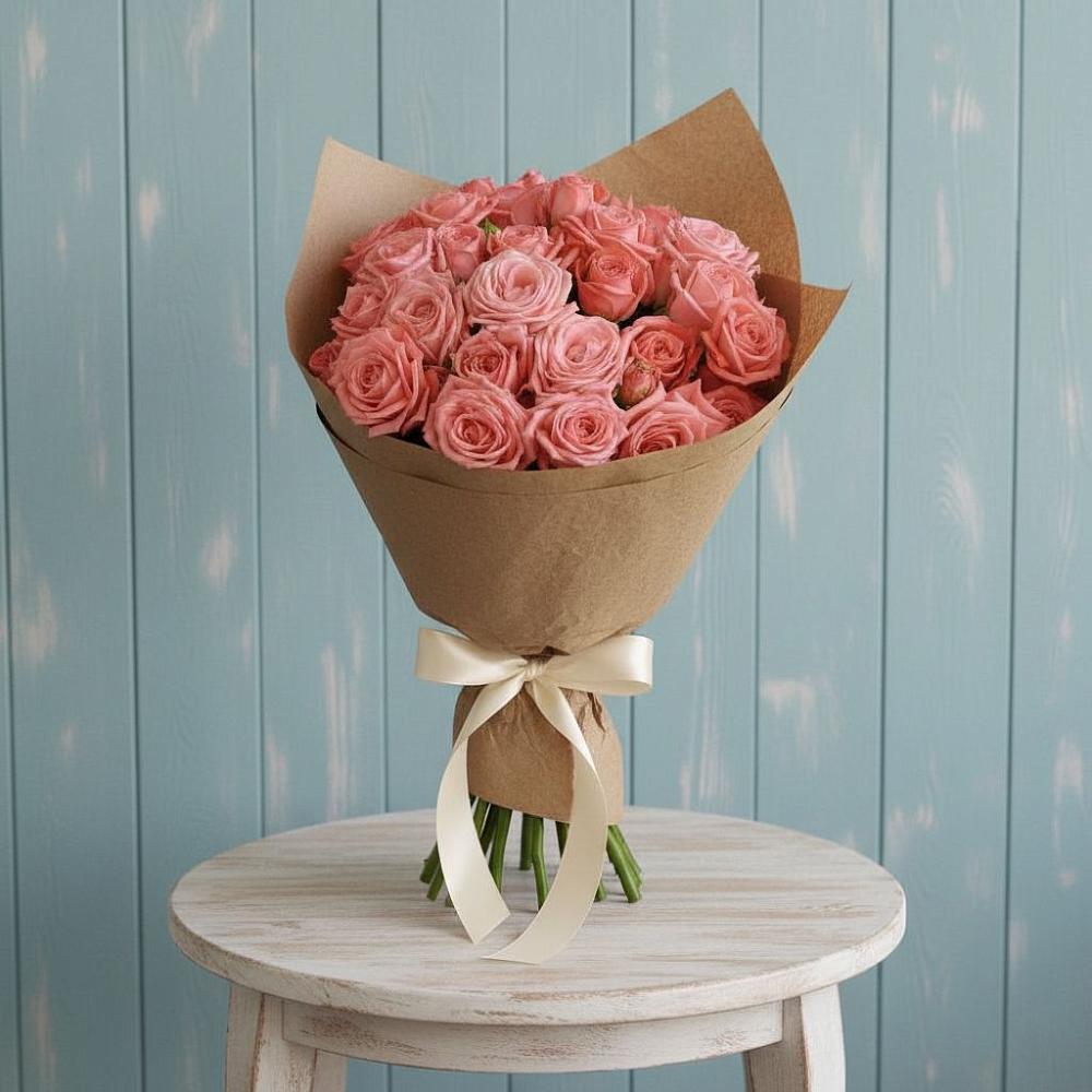 Букет цветов из: Розы в Новом Карачае