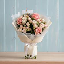 Букет цветов из:  Розы в Новом Карачае