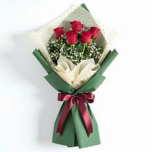 Букет цветов из:  Розы в Новом Карачае