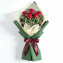Букет цветов из:  Розы в Новом Карачае