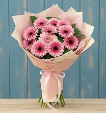 Букет цветов из:  Герберы #REPLACE_PRED# Новом Карачае