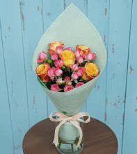 Букет цветов из:  Розы в Новом Карачае